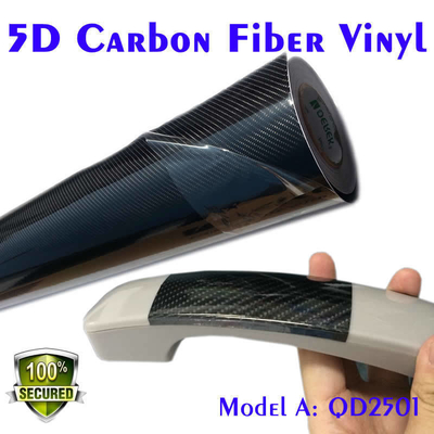 3D Carbon Fiber Film for Car Wrapping Customizable in Many Colors and Patterns