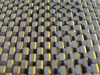 3k 200g Red Color Twill Wovening Carbon Fabric 100 Meters Length for Customization