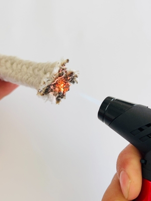 Ceramic Fiber Fire Resistant Rope with Maximum 1260 and Customized Design in Market