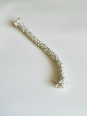 White Ceramic Boiler Heat Sealing Ropes with Spray Silk Rug Manufacturing Technique