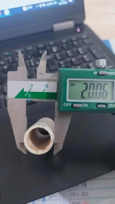 17mm High Temperature Electrical Insulation Muscovite Mica Tube for Industrial Elements
