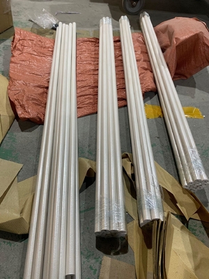 17mm High Temperature Electrical Insulation Muscovite Mica Tube for Industrial Elements