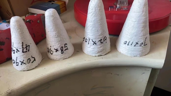 Customized Sizes Molten Seal for Smooth Aluminum Refractory Ceramic Fibre Tap out Cone