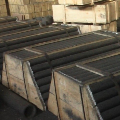 Flake Graphite Crystal Morphology Customized 1.6g Graphite Electrode Rod for Industrial