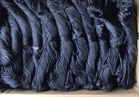 Packaging Textiles Carbon Fiber Rope T700sc Electric Conductive Woven Round 5/6/8/10mm