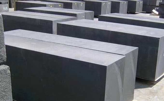 Extruded Graphite Rod Forming Way 1300-2500mm Length Bulk Density 1.6 Dia 20-75mm
