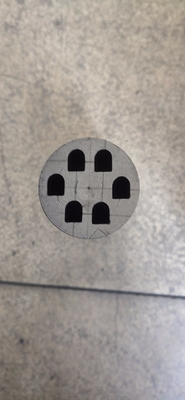 Carbon Coated Graphite Mold for Horizontal Continuous Casting of Round Hexagon Gear