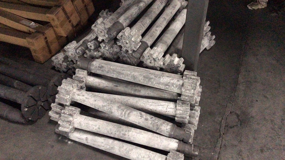 1.72g Bulk Density Customized Resin Impregnated Graphite Rotor GR Flake Graphite