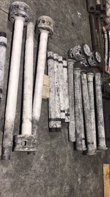 1.72g Bulk Density Customized Resin Impregnated Graphite Rotor GR Flake Graphite