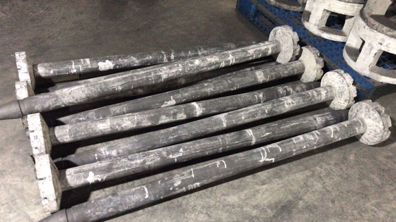 Crystal Morphology GR Carbon Graphite Rotors for Anti-Oxidation in Aluminum