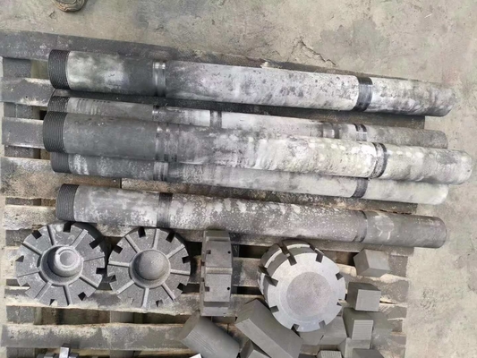 Extruded Graphite Forming Industrial Grade Resin Impregnated Graphite Rotor Customized