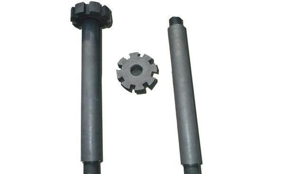 High Density Degassing Graphite Rotor for Aluminum Purification Crystal Morphology