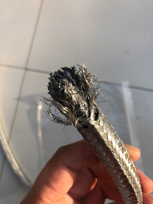 Oil Material White Braided PTFE Gland Packing for Pump Seal in Sizes 3*3mm to 60*60mm