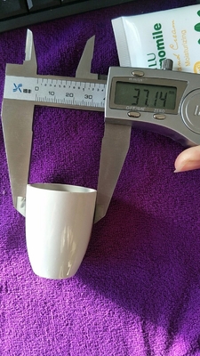 1.7g Bulk Density Carbon Sulfur Ceramic Crucible for C and S Analysis of Instant Materials