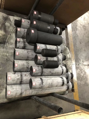 Anti-Oxidation Coating Graphite Rotor Shaft for Aluminium Melting Artificial Graphite