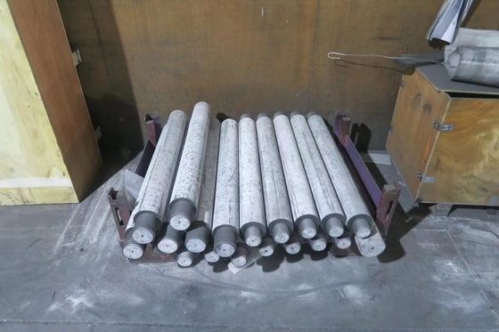 Oxidation Resistance Graphite Rotor and Shaft Grade DC-1.85  by drawing