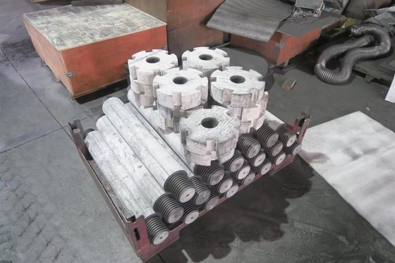 Oxidation Resistance Graphite Rotor and Shaft Grade DC-1.85  by drawing