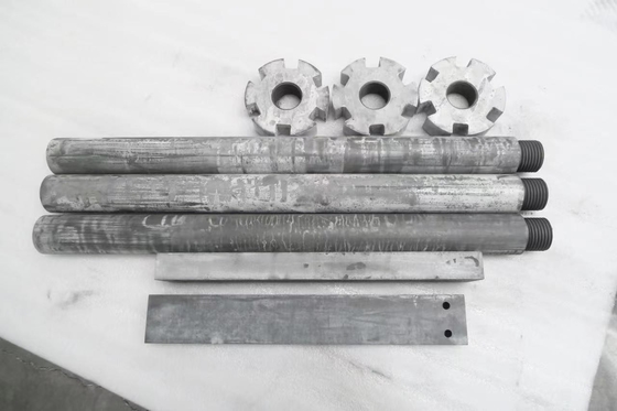 Oxidation Resistance Graphite Rotor and Shaft Grade DC-1.85  by drawing