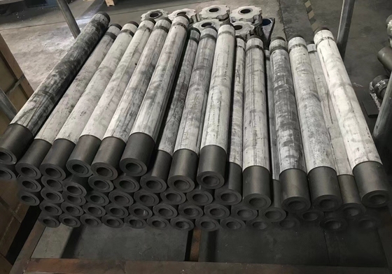 DC-1.85 Density 1.72 1.85 Carbon Graphite Rotor for Aluminum Extruded Graphite