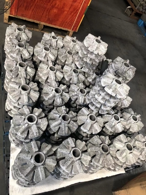 DC-1.85 Density 1.72 1.85 Carbon Graphite Rotor for Aluminum Extruded Graphite