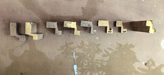 Pressing And Sintering Round Gear Square Hexagonal Lock Graphite Mold for Casting