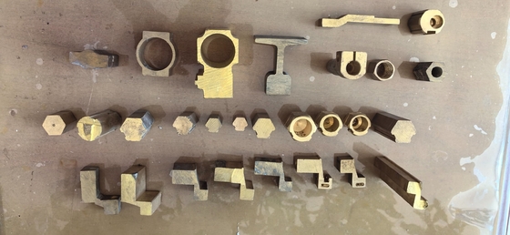 DC-1.85 Industrial Grade Brass Copper Graphite Mold with Good Coating Density 1.85