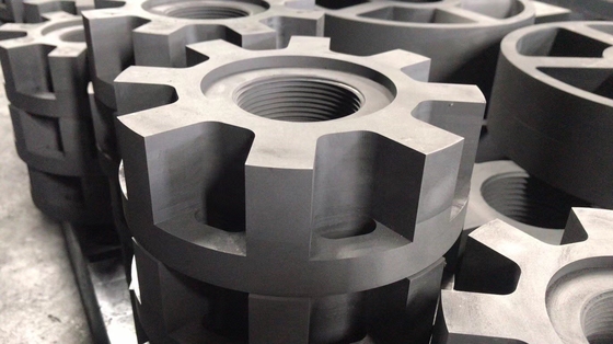 High Temperature Resistance Isostatic Graphite Rotor 1.85g Customized for Vacuum Furnace