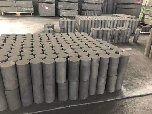Customized High Density Graphite Rod with Flake Crystal Morphology Manufacturing Line