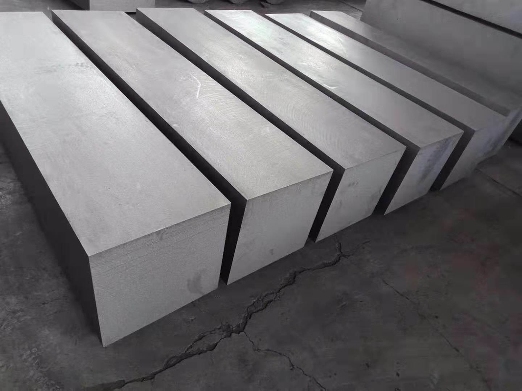 High Density Isostatic Graphite for EDM 99%Carbon 510*410*250 1.85g/cm3 2100*600*510