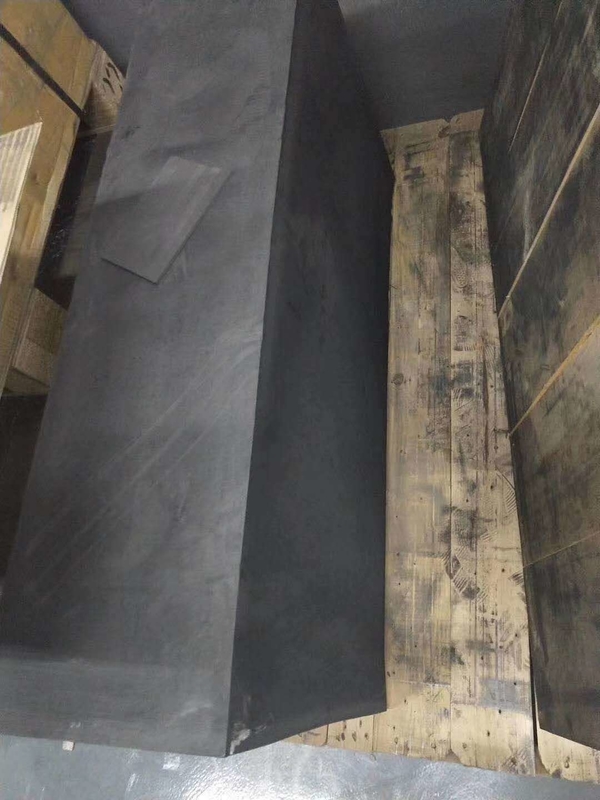 740*400*2300 Big Blocks Flake Graphite Bulk Density 1.75 Crystal Morphology 0.8mm
