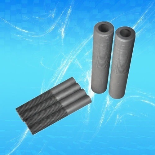 Low Density Carbon Graphite Tube for 100% Carbon Furnace Electrode Rod Bulk Density 1.65
