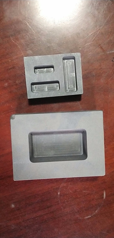 1.85 Bulk Density High Purity Customized Size Molded Graphite Mold for Gold Ingot