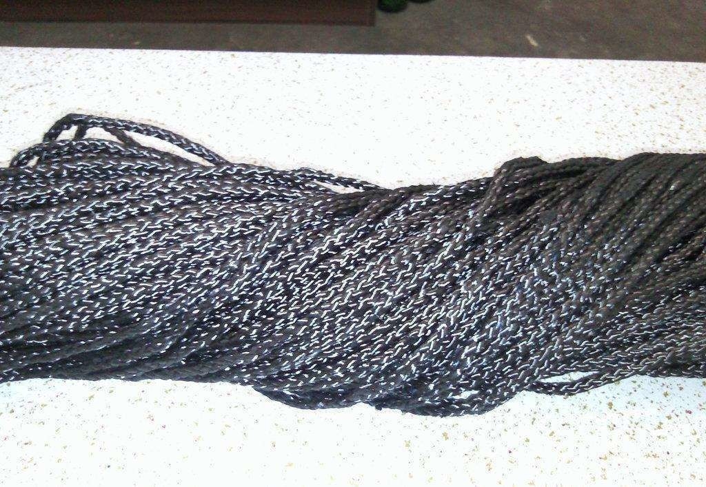 Packaging Textiles Carbon Fiber Rope T700sc Electric Conductive Woven Round 5/6/8/10mm