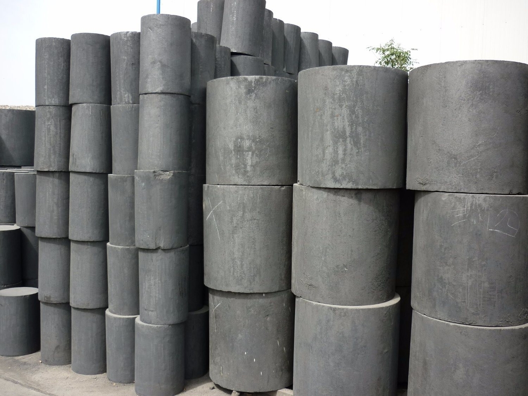 Industrial Grade Graphite Rod Customized Size and Molded Forming Way for High Purity