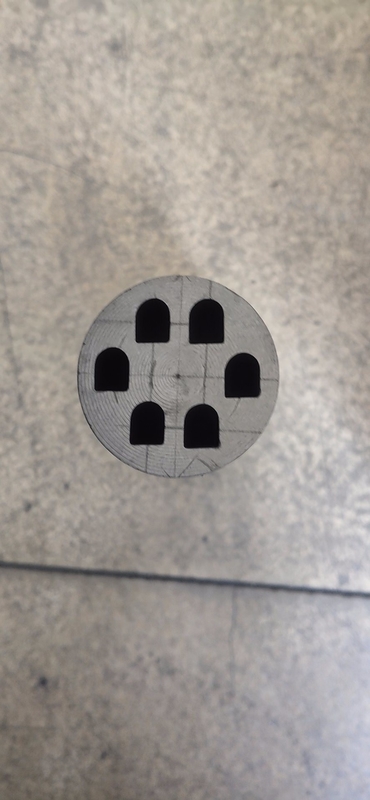Round Graphite Mold for Brass Casting Four Six Eight Holes According to Your Drawing