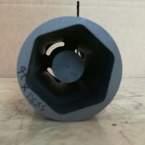 Hexagon Graphite Mold for Continuous Casting Brass Rod/Tube 100% Carbon Flake Graphite