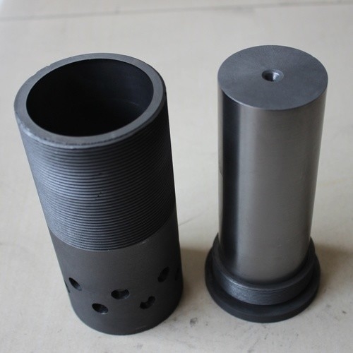 Customized Inside Coating Graphite Mold for Continuous Casting Copper 7-10 Ohm Resistance