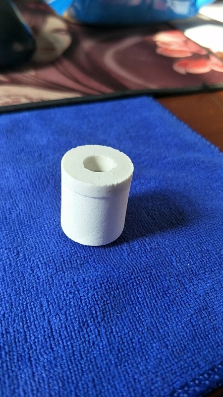 1.7g Bulk Density Carbon Sulfur Ceramic Crucible for C and S Analysis of Instant Materials