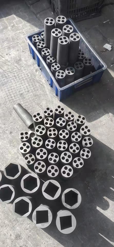 Supporting Technology Graphite Mold for Solid Round Bar Continous Casting Bronze Bars